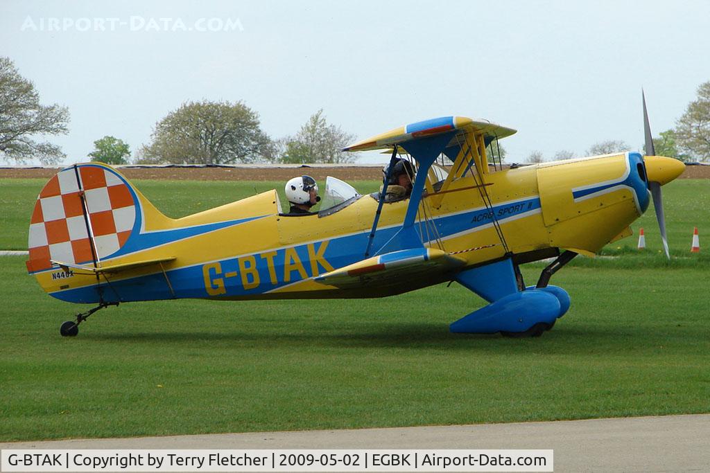 G-BTAK, 1983 EAA Acro Sport II C/N 1468, Acrosport 2 at Sywell
