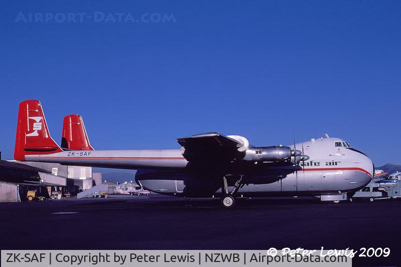 ZK-SAF, 1965 Armstrong Whitworth AW650 Argosy 222 C/N 6801, Safe-Air Ltd., Blenheim