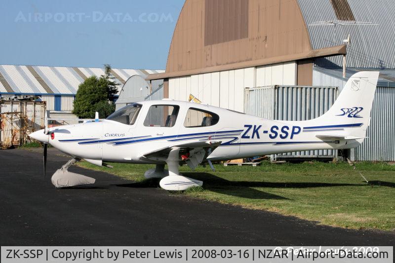 ZK-SSP, Cirrus SR22 C/N 0807, Fractional Aviation NZ Ltd., Auckland