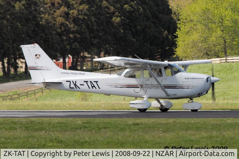 ZK-TAT, Cessna 172R C/N 17280635, Ardmore Flying School Ltd., Ardmore