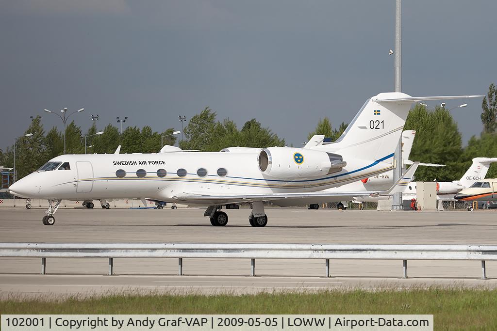 102001, 1987 Gulfstream Aerospace G-IV (Tp102C) C/N 1014, Sweden Air Force Gulfstream 4