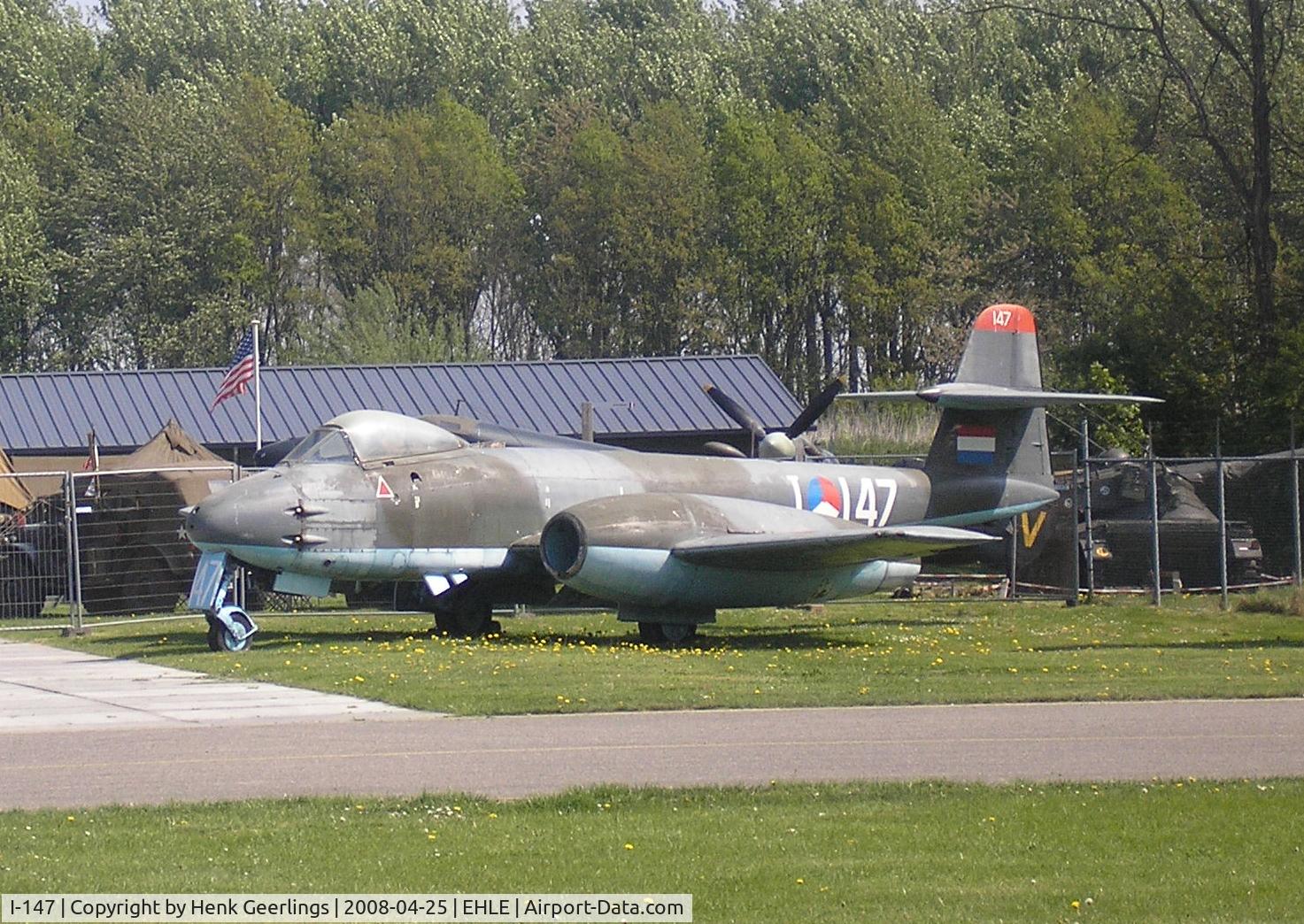I-147, 1953 Gloster Meteor F.8 C/N 6466, Fake regi , Aviodrome Aviation Museum, cs Dutch Air Force , correct regi is I-187 