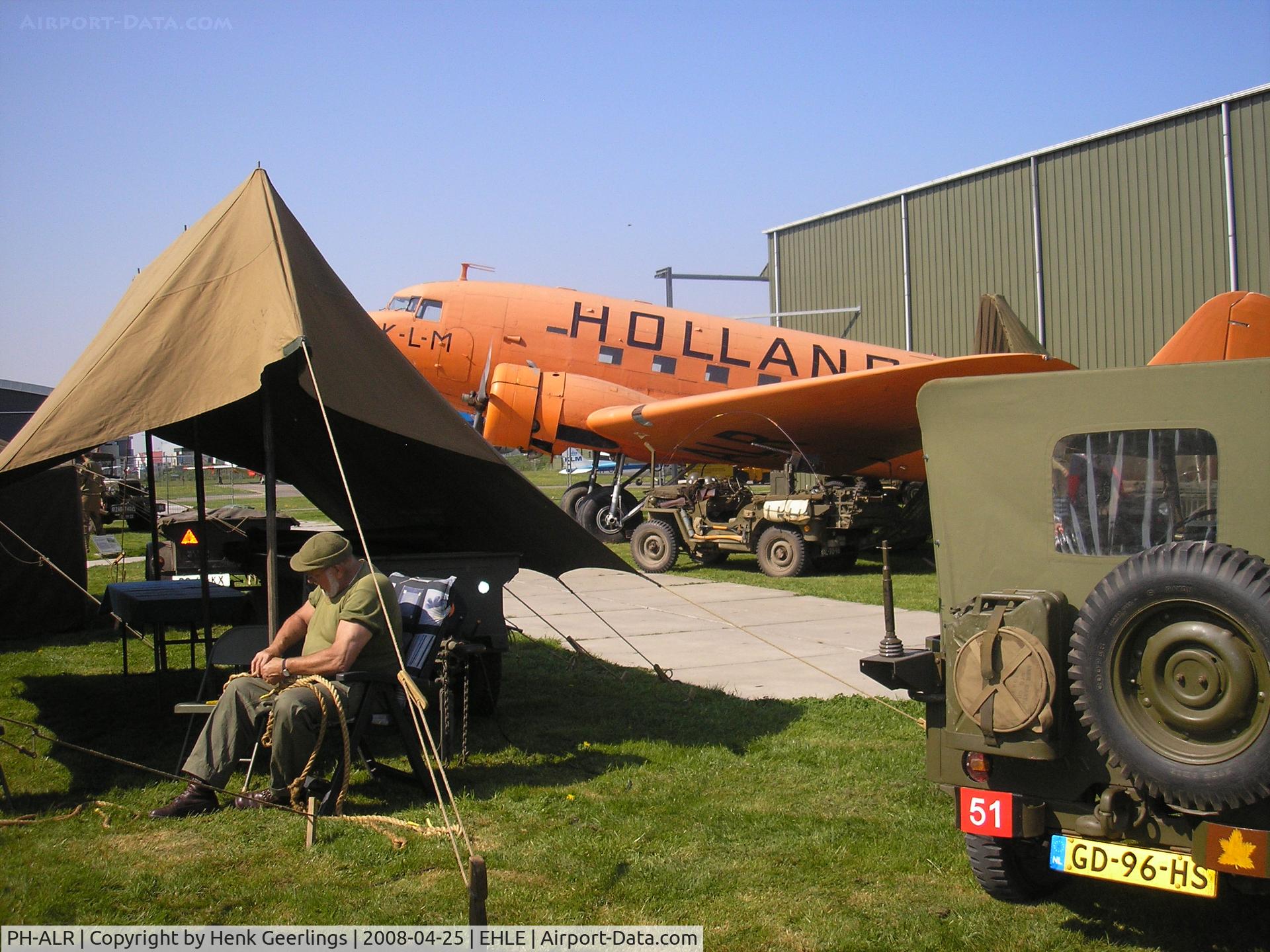 PH-ALR, 1945 Douglas DC-3C-R-1830-90C (C-47B) C/N 32966, Friends of the Army camp at Aviodrome Aviation Museum
