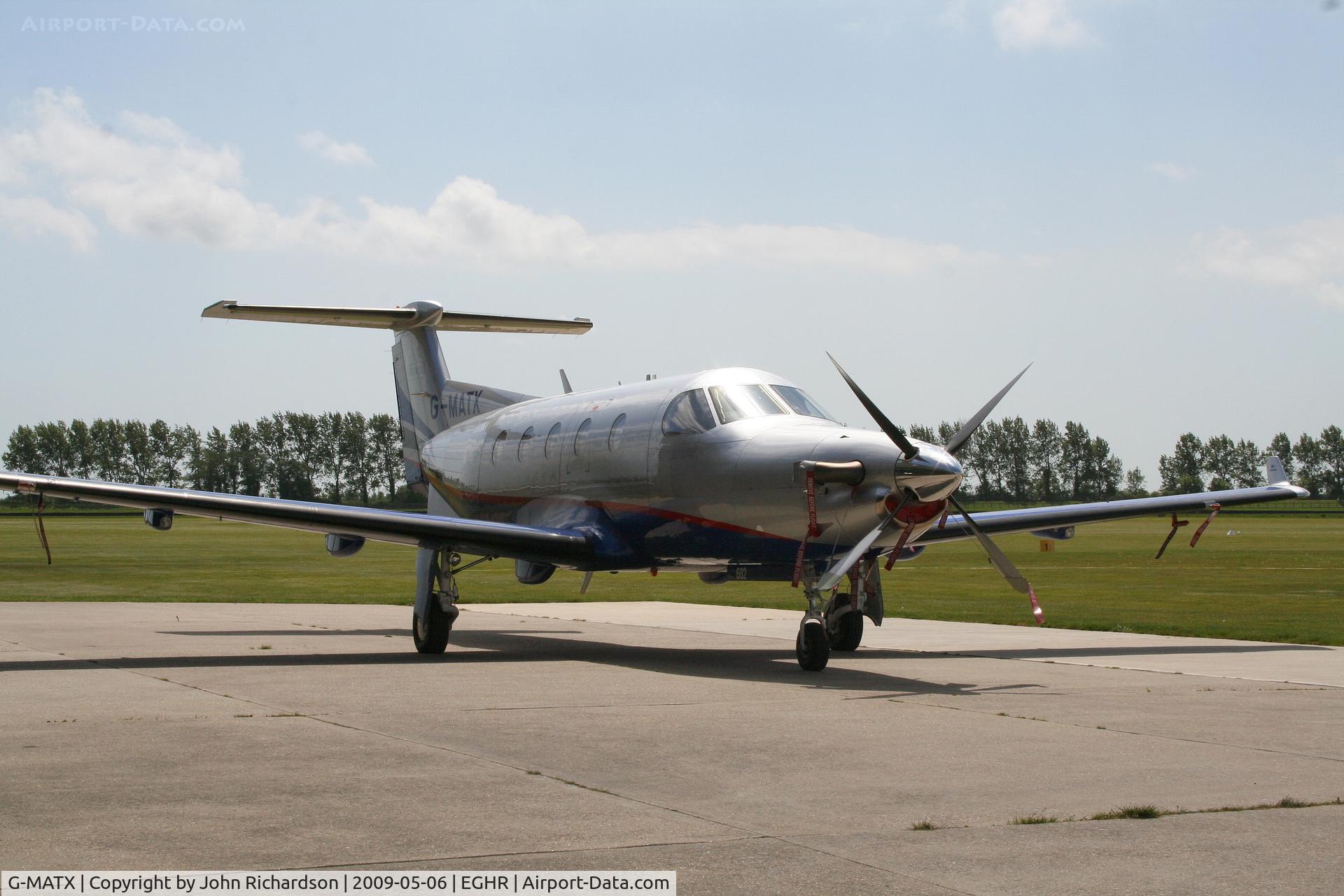 G-MATX, 2005 Pilatus PC-12/45 C/N 682, At Goodwood