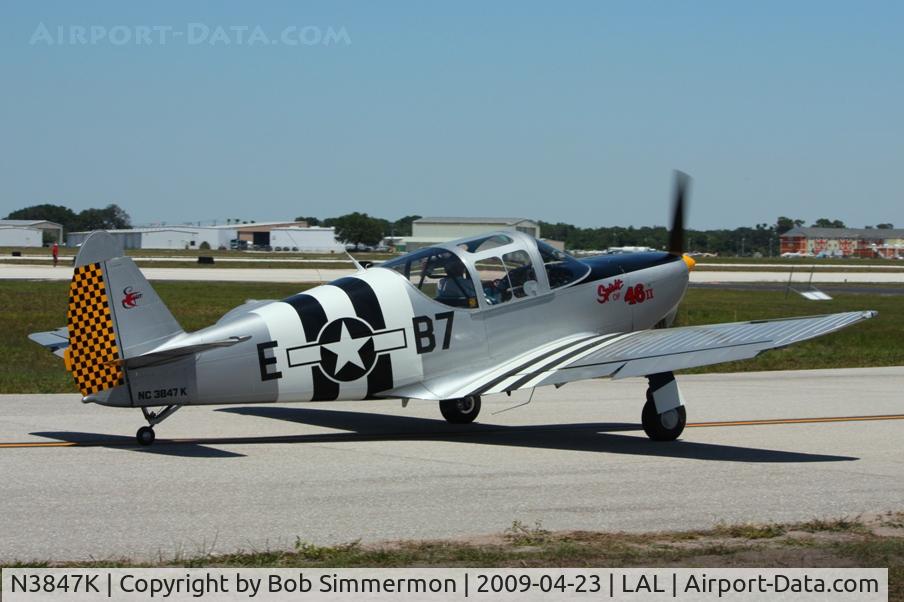 N3847K, 1948 Globe GC-1B Swift C/N 3547, Sun N Fun 2009 - Lakeland, Florida
