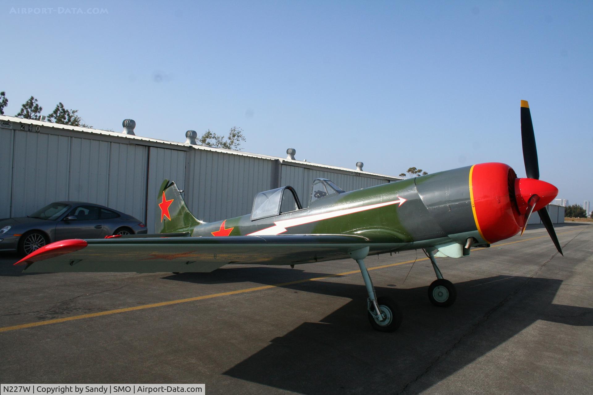 N227W, 1983 Yakovlev Yak-50 C/N 832601, Yak 50