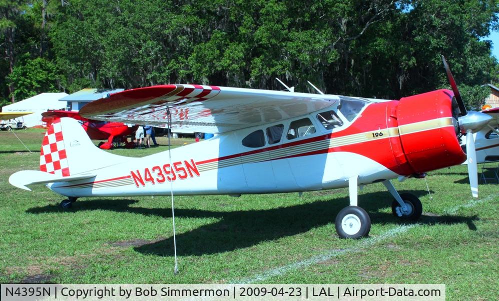 N4395N, 1947 Cessna 195 C/N 7010, Sun N Fun 2009 - Lakeland, Florida
