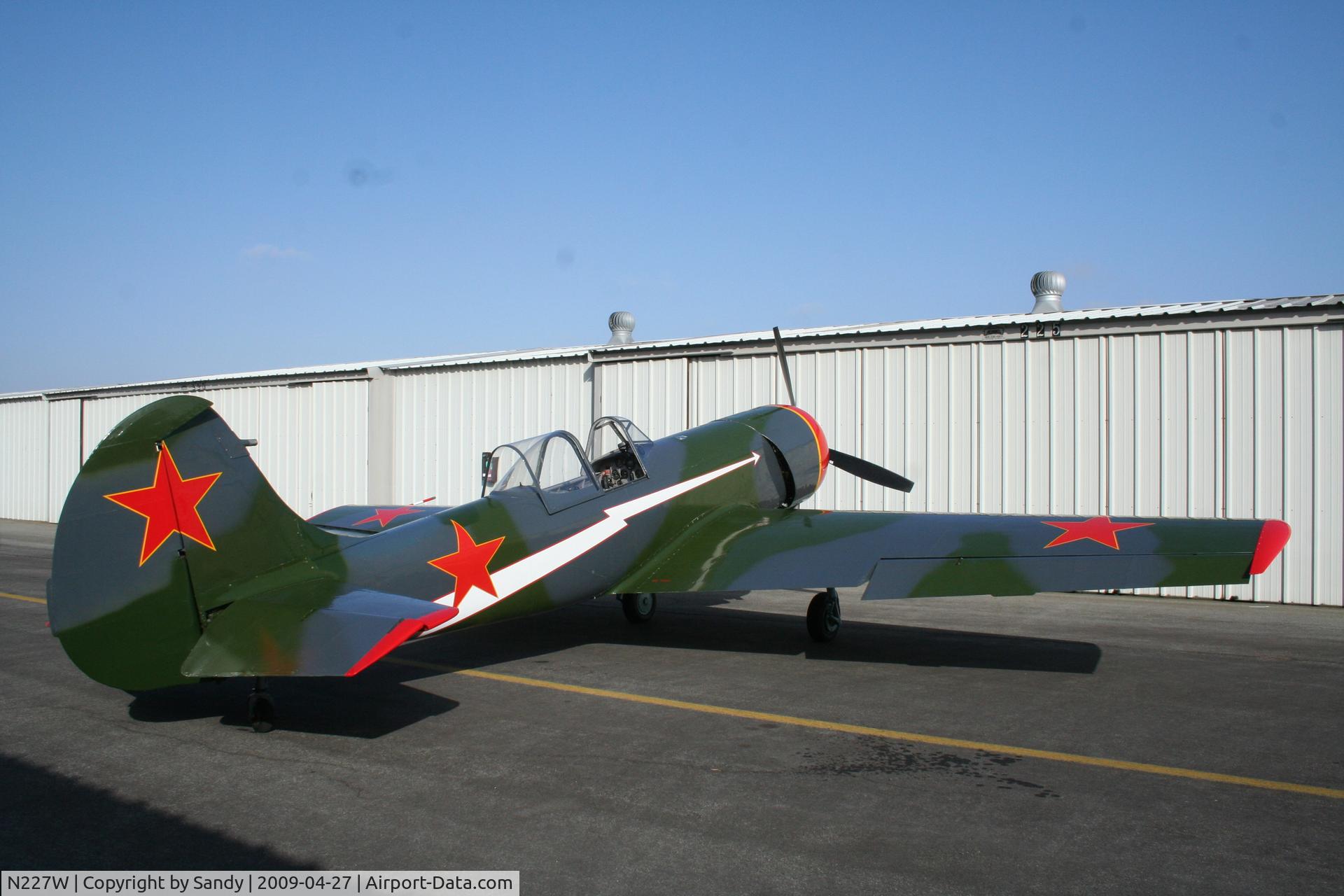 N227W, 1983 Yakovlev Yak-50 C/N 832601, Yak 50