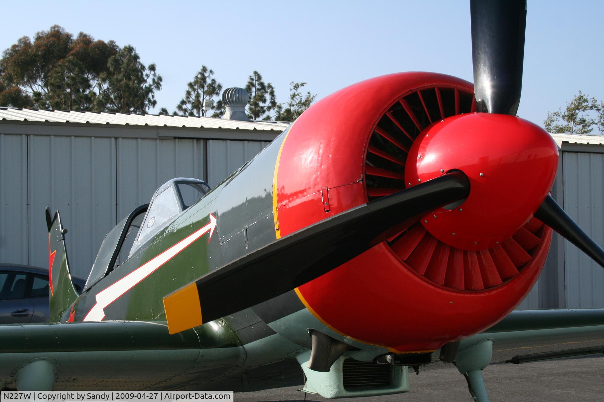 N227W, 1983 Yakovlev Yak-50 C/N 832601, Yak 50