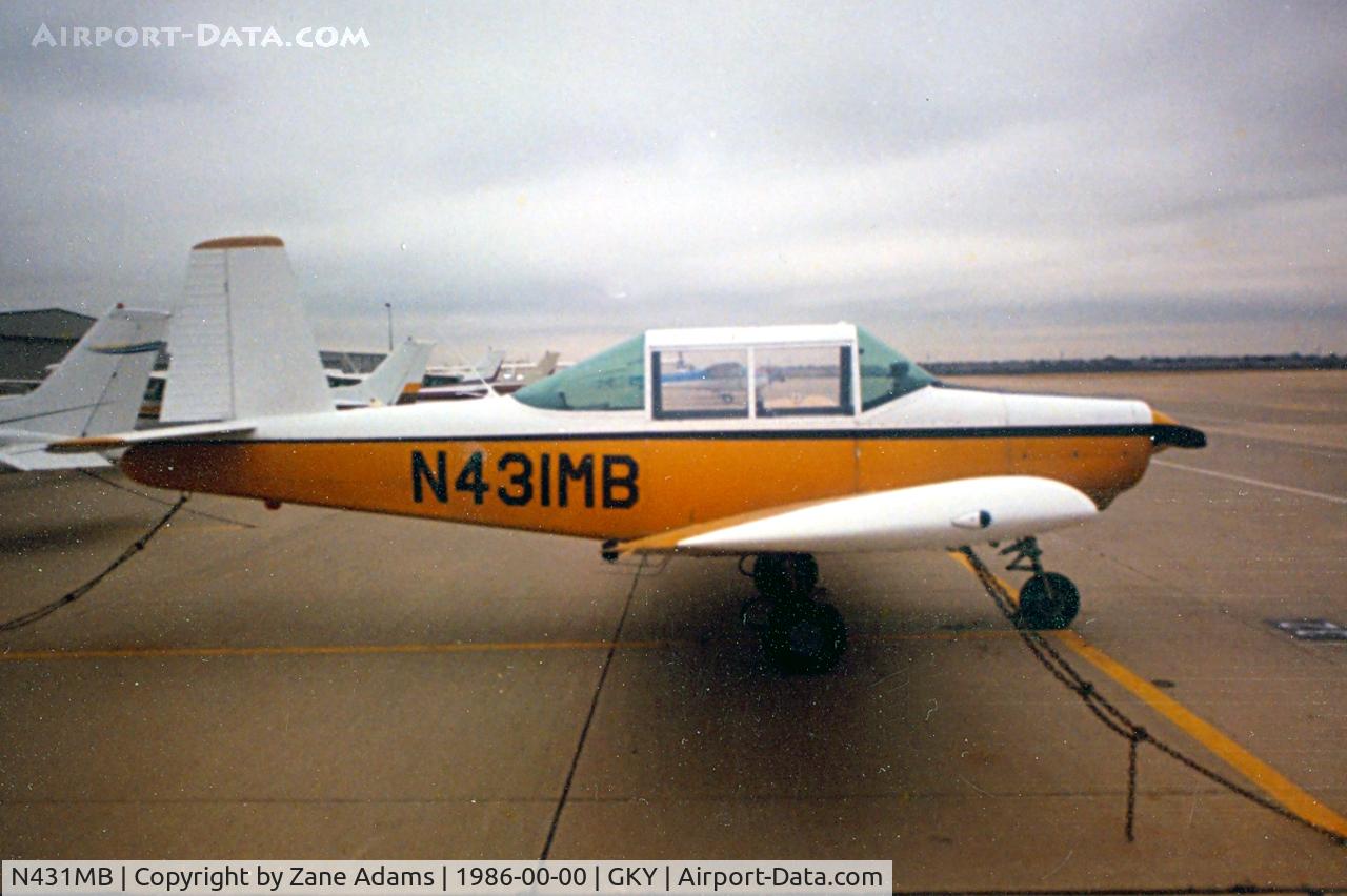 N431MB, 1961 Morrisey 2150A C/N SP-17, At Arlington Municipal
