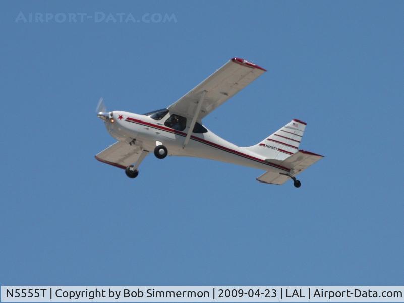 N5555T, 2000 Stoddard-Hamilton GlaStar GS-1 C/N 5231, Departing Sun N Fun 2009 - Lakeland, Florida