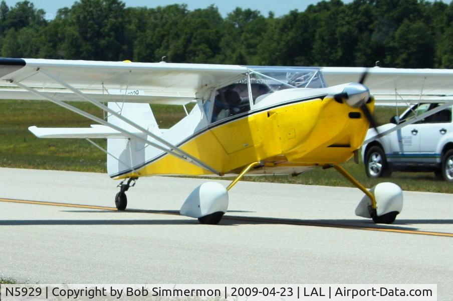 N5929, 2007 Skystar Kitfox Seies 7 C/N 1001, Sun N Fun 2009 - Lakeland, Florida