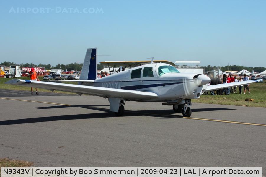 N9343V, 1969 Mooney M20C Ranger C/N 700007, Sun N Fun 2009 - Lakeland, Florida
