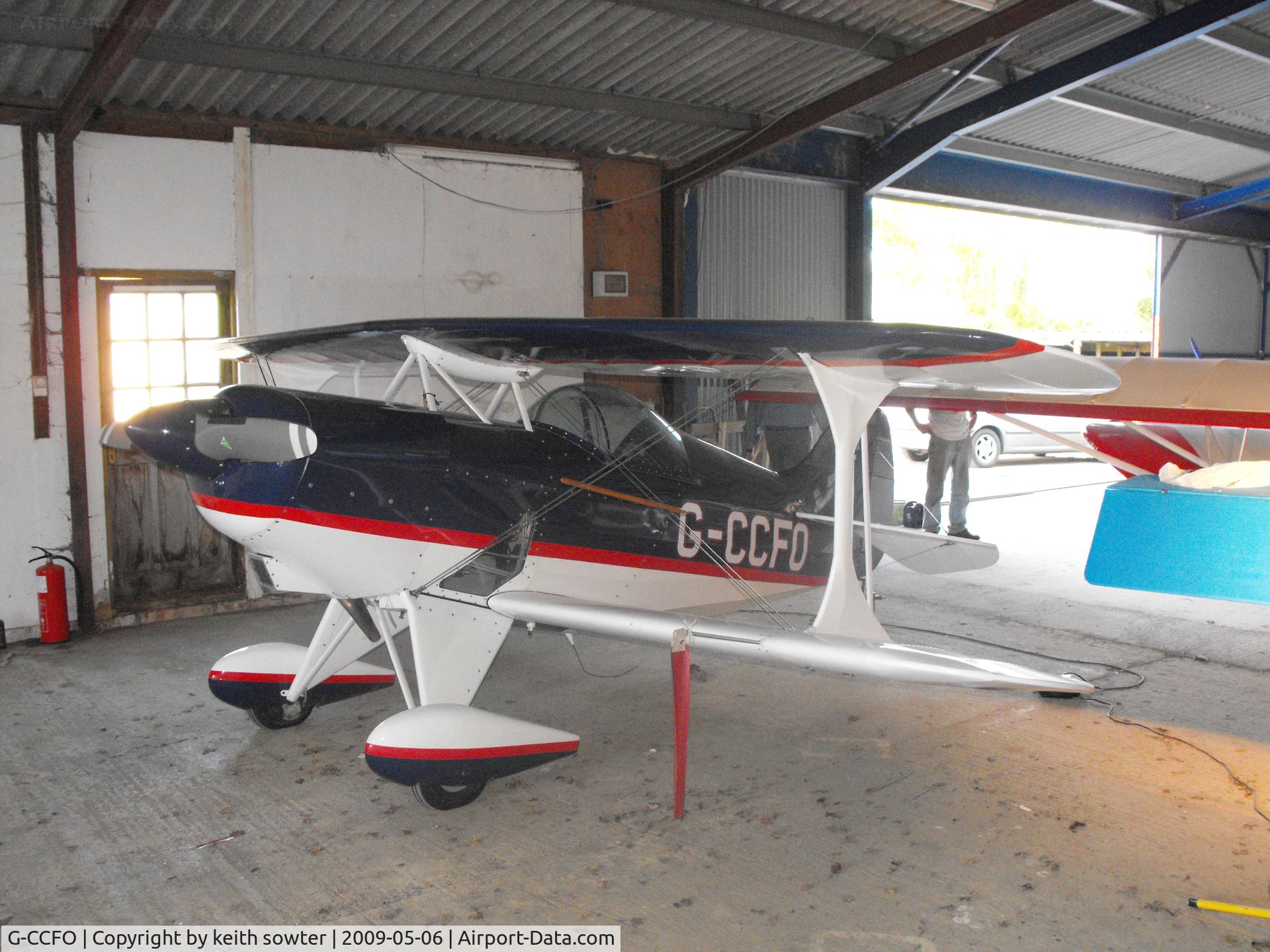 G-CCFO, 1997 Pitts S-1S Special C/N 001 (G-CCFO), Long term resident at Priory FArm
