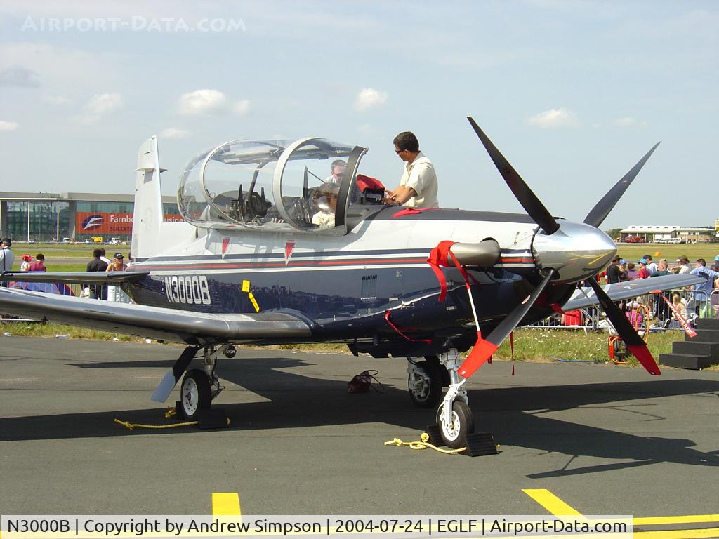 N3000B, 2006 Raytheon 3000 (T-6) C/N PH-1, Farnborough Airshow 2004.