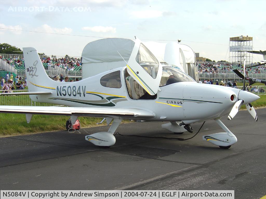 N5084V, 2004 Cirrus SR22 G2 C/N 0831, Farnborough Airshow 2004.