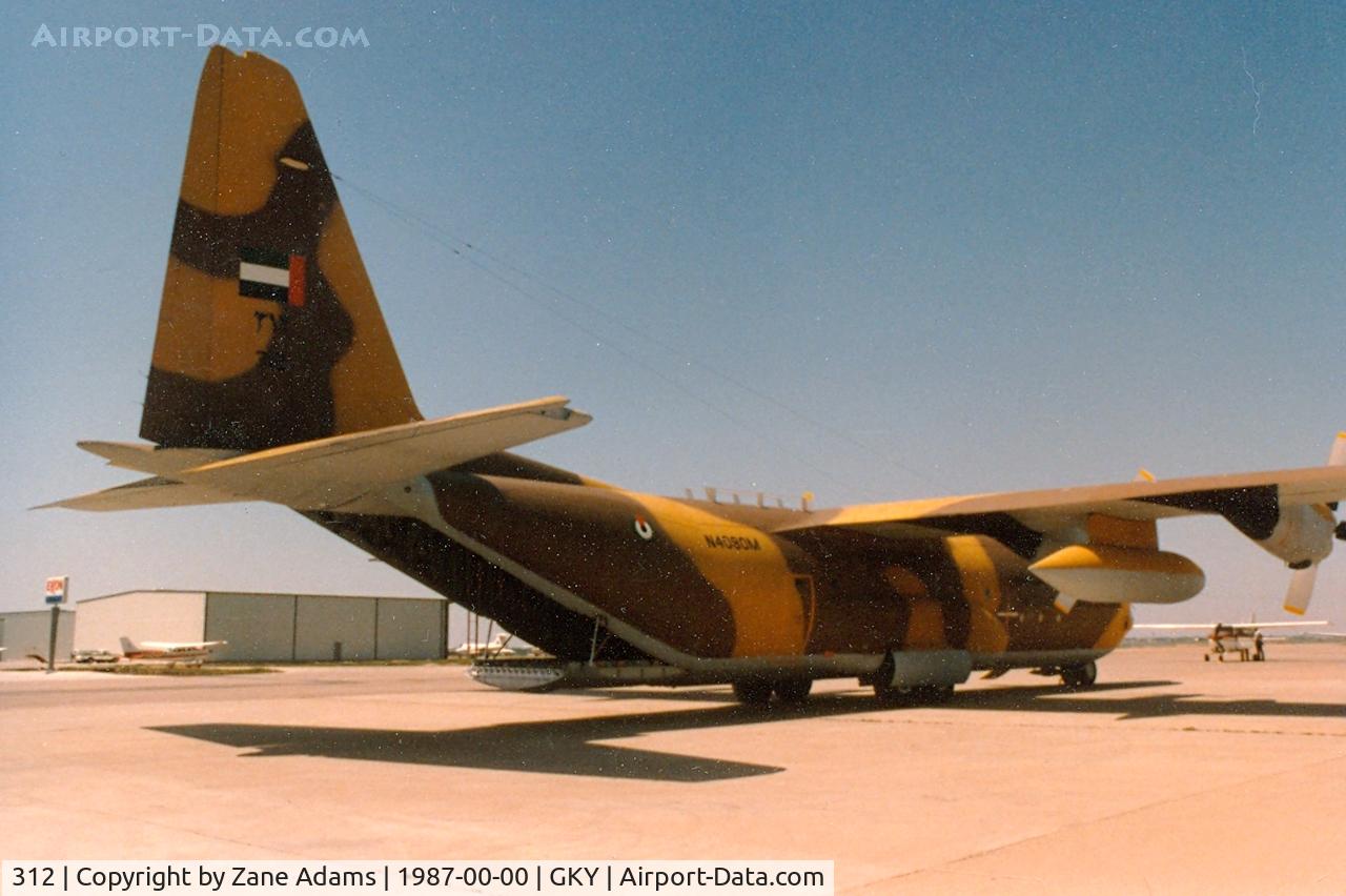 312, 1983 Lockheed C-130H-30 Hercules C/N 382-4961, UAE C-130 at Arlington Municipal Aiport - noted with Lockheed factory