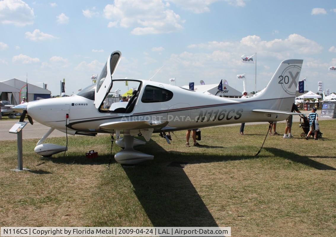 N116CS, Cirrus SR20 X C/N 2019, Cirrus SR20