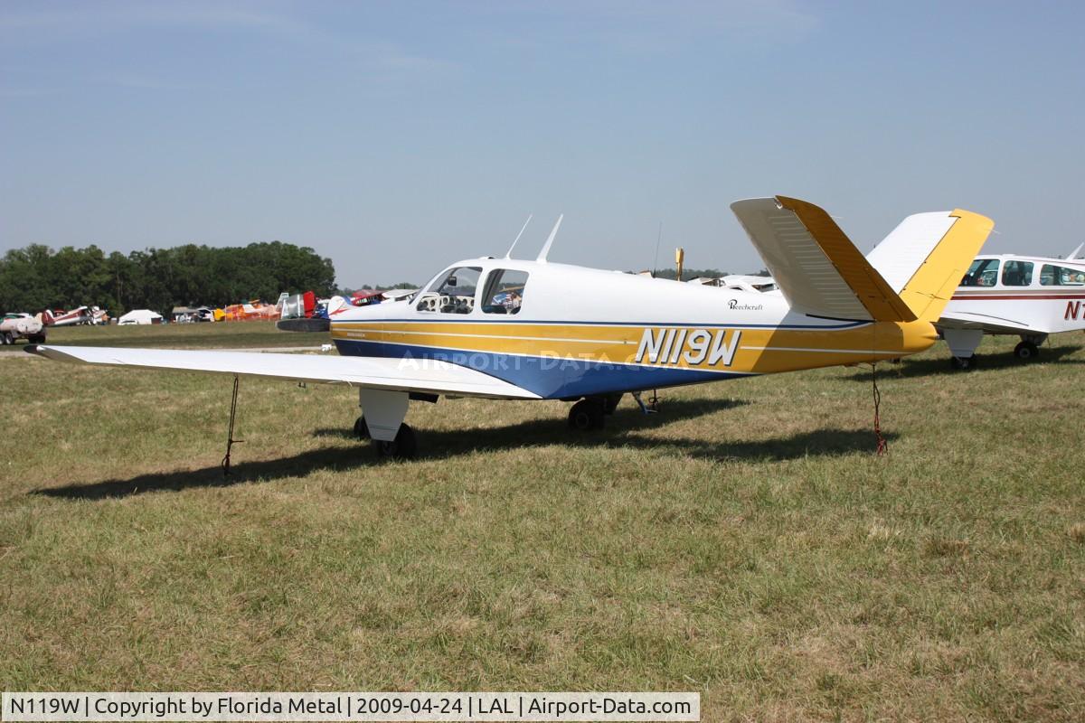 N119W, 1953 Beech D35 C/N D-3518, Beech D35