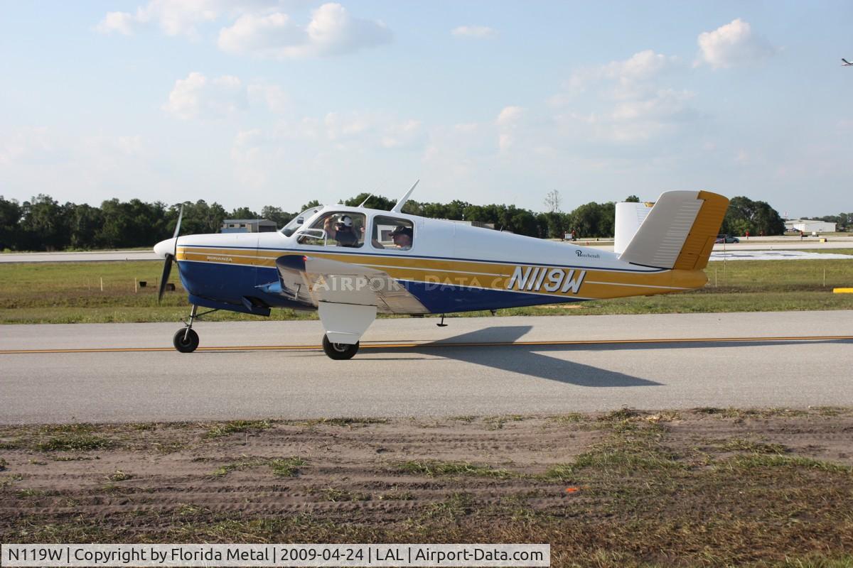 N119W, 1953 Beech D35 C/N D-3518, Beech D35
