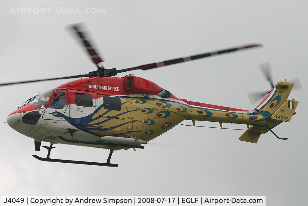 J4049, HAL Dhruv C/N CC/34/04, Farnborough Airshow 2008.