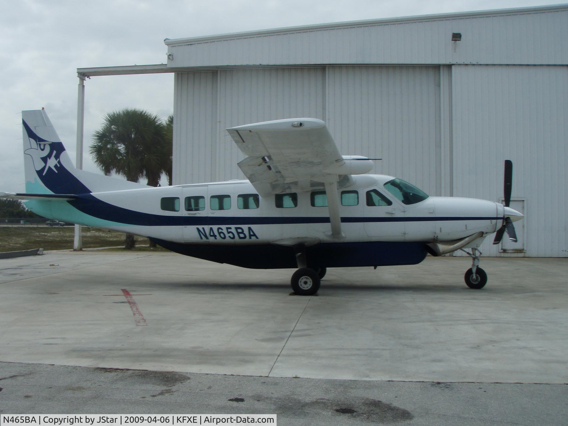 N465BA, 1992 Cessna 208B Grand Caravan C/N 208B0323, On the Ramp at FXE