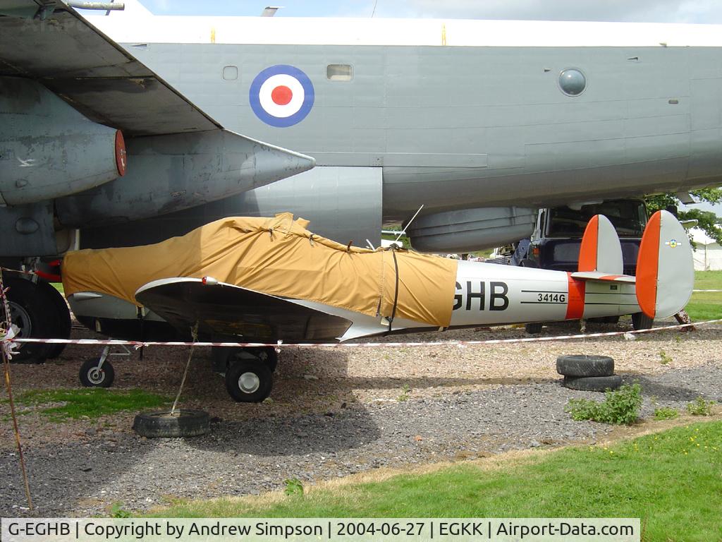 G-EGHB, 1946 Erco 415D Ercoupe C/N 1876, @ The LGW museum.