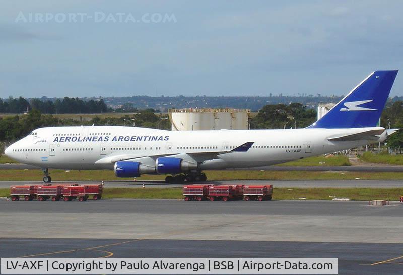 LV-AXF, 1991 Boeing 747-475 C/N 24895, 747-400 Argentina