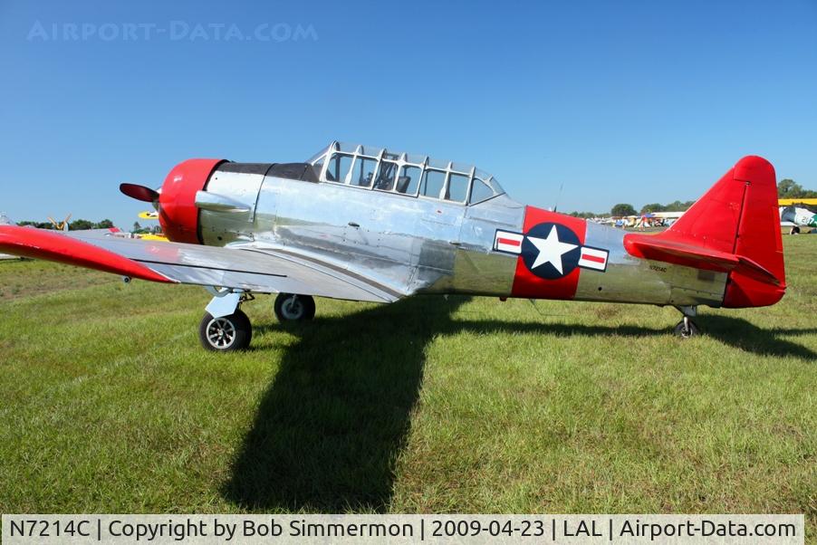 N7214C, 1942 North American AT-6D Texan C/N 42-85751, Sun N Fun 2009 - Lakeland, Florida