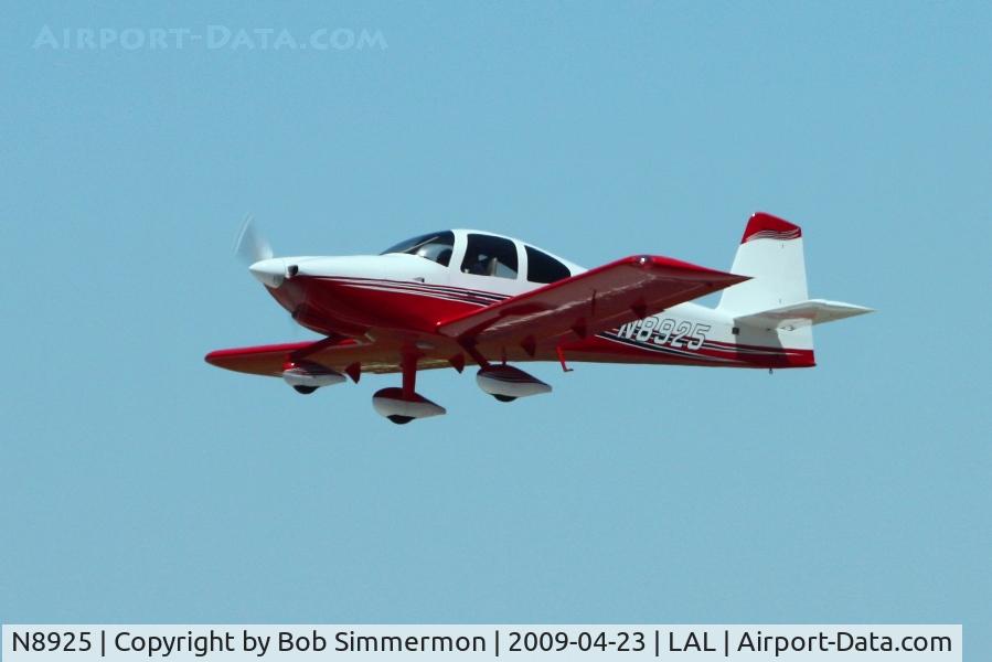 N8925, 2006 Vans RV-10A C/N 003, Departing Sun N Fun 2009 - Lakeland, Florida