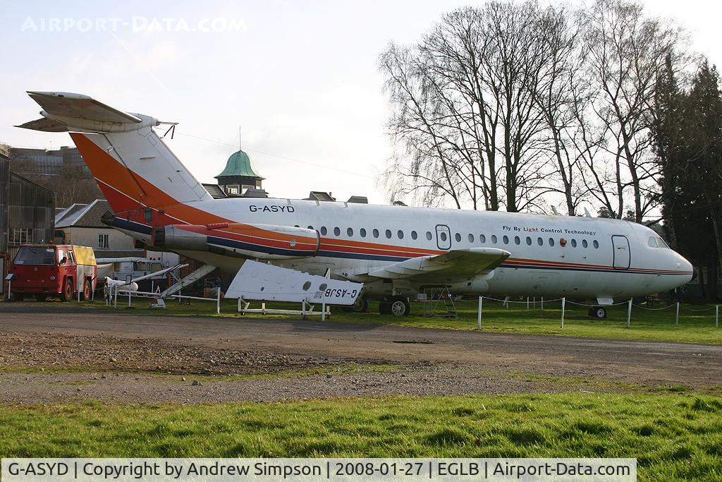 G-ASYD, 1965 BAC 111-475AM One-Eleven C/N BAC.053, Preserved at Brooklands.