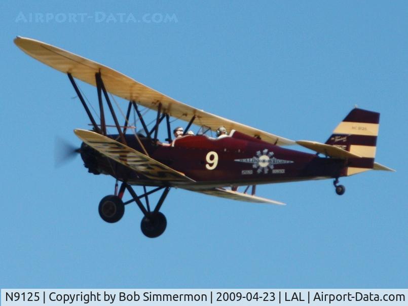 N9125, 1931 New Standard D-25A C/N 205, Taking rides at Sun N Fun 2009 - Lakeland, Florida