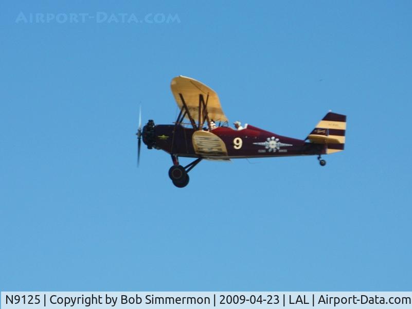 N9125, 1931 New Standard D-25A C/N 205, Taking rides at Sun N Fun 2009 - Lakeland, Florida