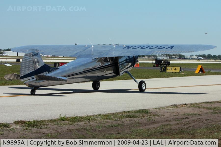 N9895A, 1950 Cessna 195A C/N 7598, Sun N Fun 2009 - Lakeland, Florida