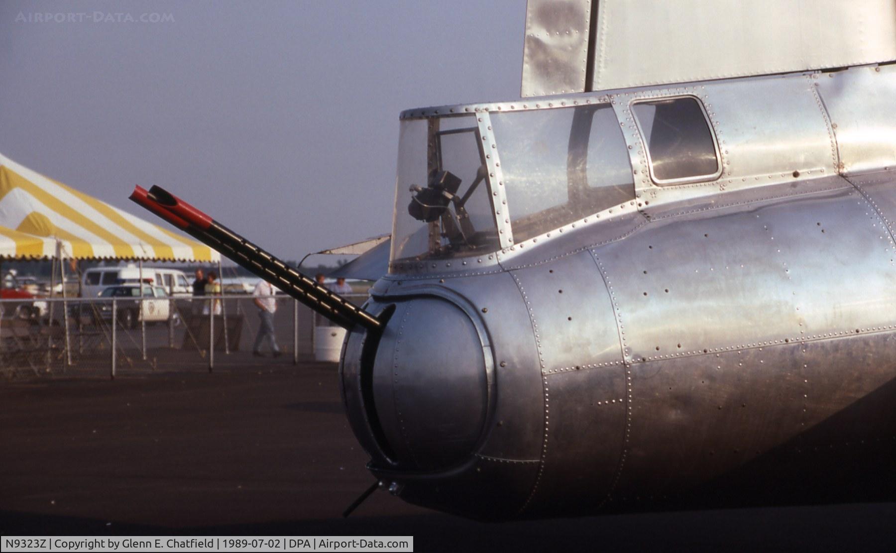 N9323Z, 1944 Boeing B-17G-85-DL Flying Fortress C/N 32155, Tail gun position