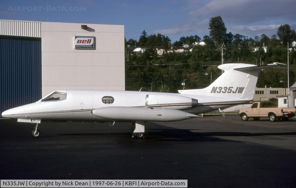 N335JW, 1969 Learjet 24B C/N 24B-226, KBFI