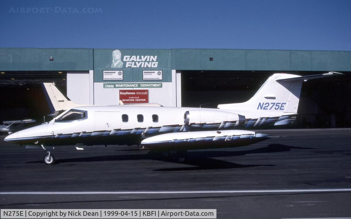 N275E, 1971 Learjet 24D C/N 245, KBFI
