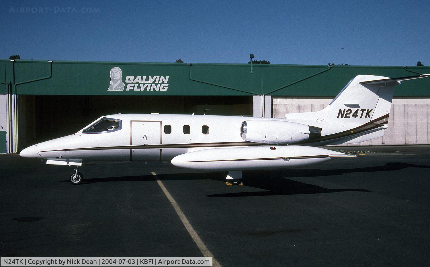 N24TK, 1972 Gates LearJet 24D C/N 268, KBFI