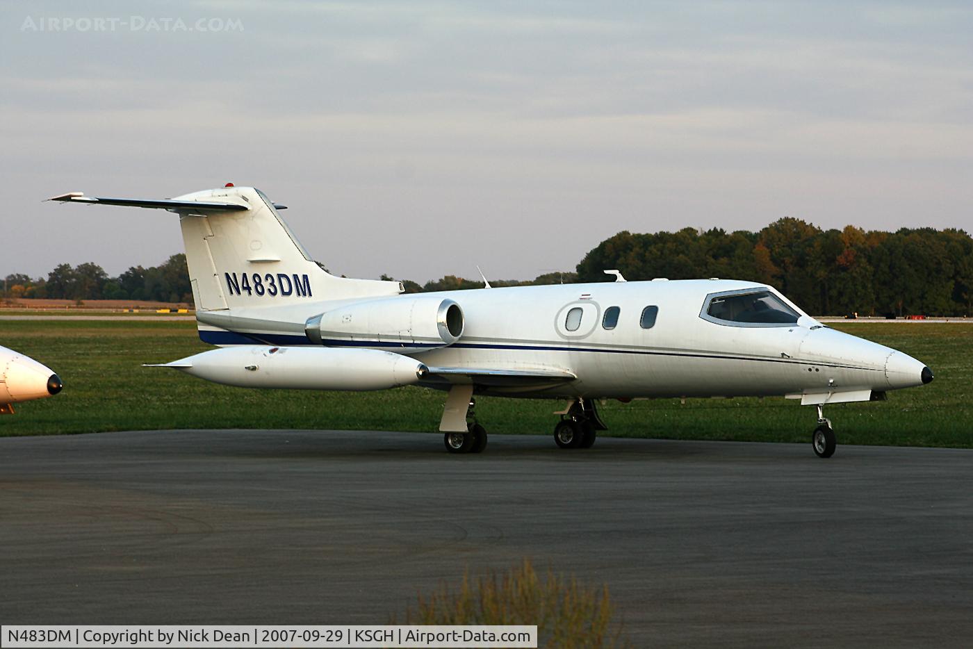 N483DM, 1974 Gates Learjet 24D C/N 24D-291, KSGH