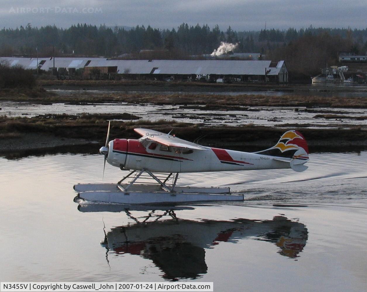 N3455V, Cessna 195 C/N 7152, Campbell River, B.C. 