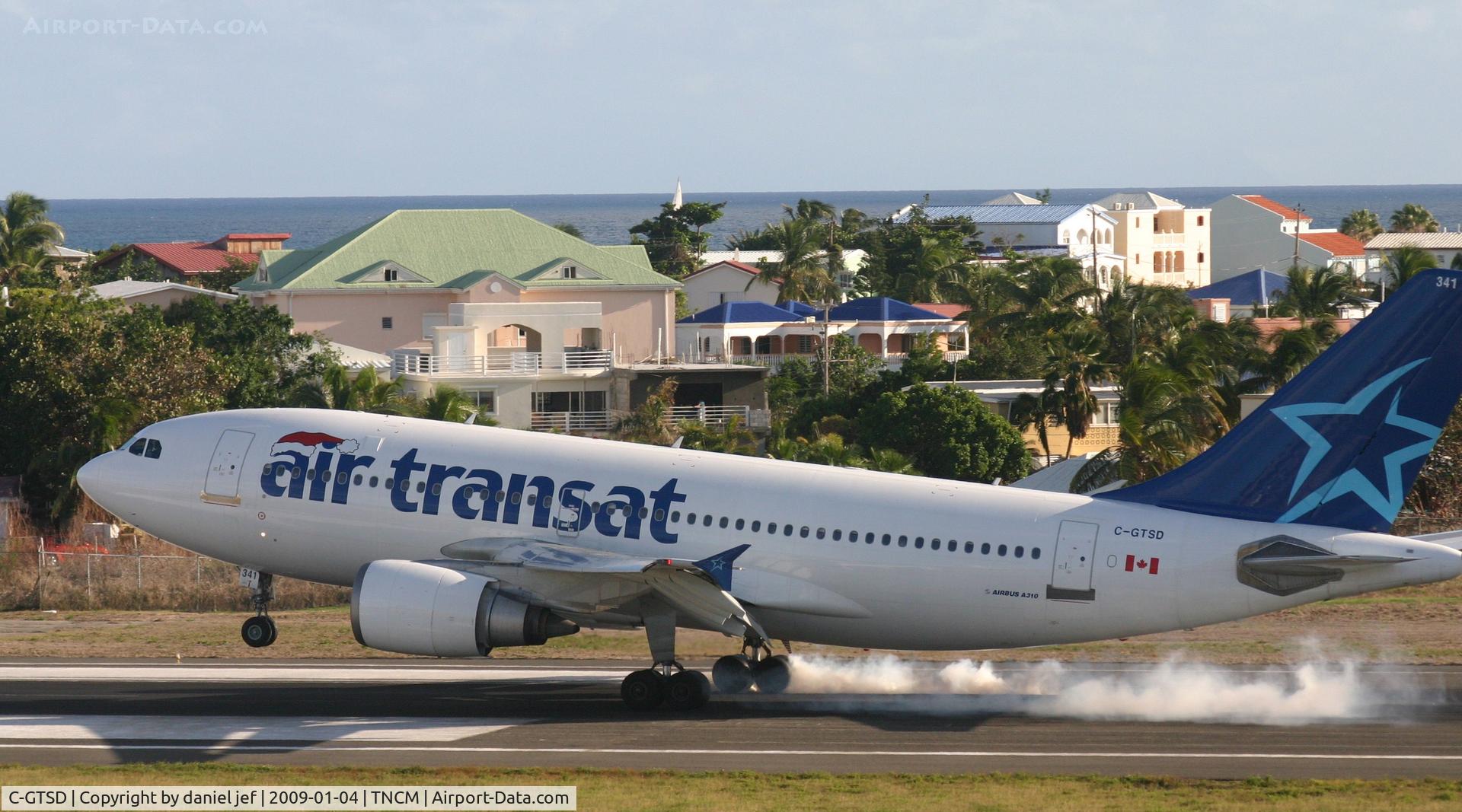 C-GTSD, 1990 Airbus A310-304 C/N 547, Landing 10