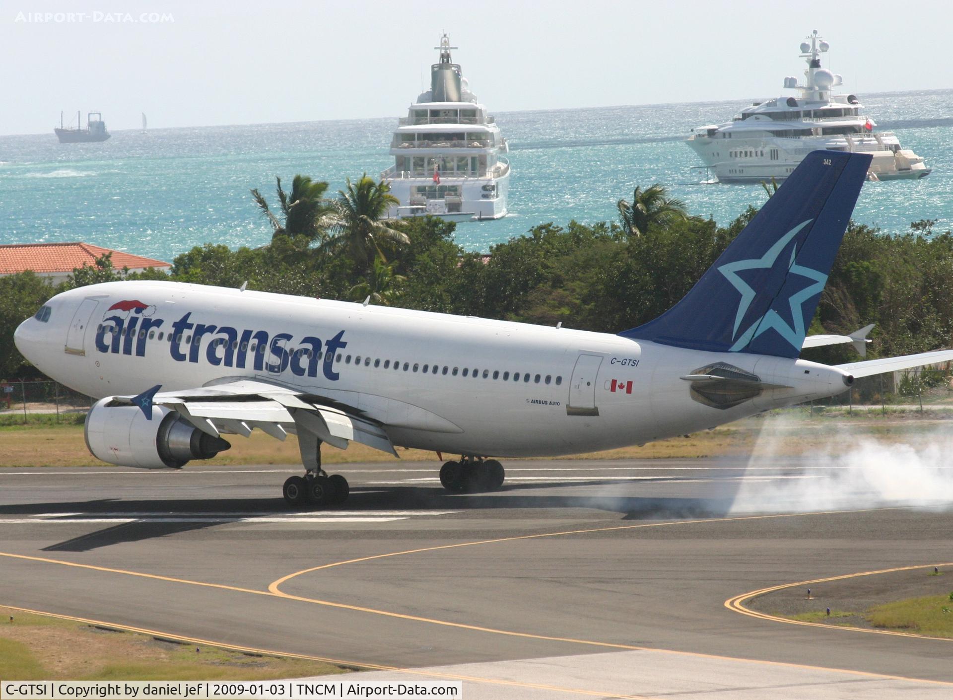 C-GTSI, 1991 Airbus A310-308 C/N 595, Landing 10