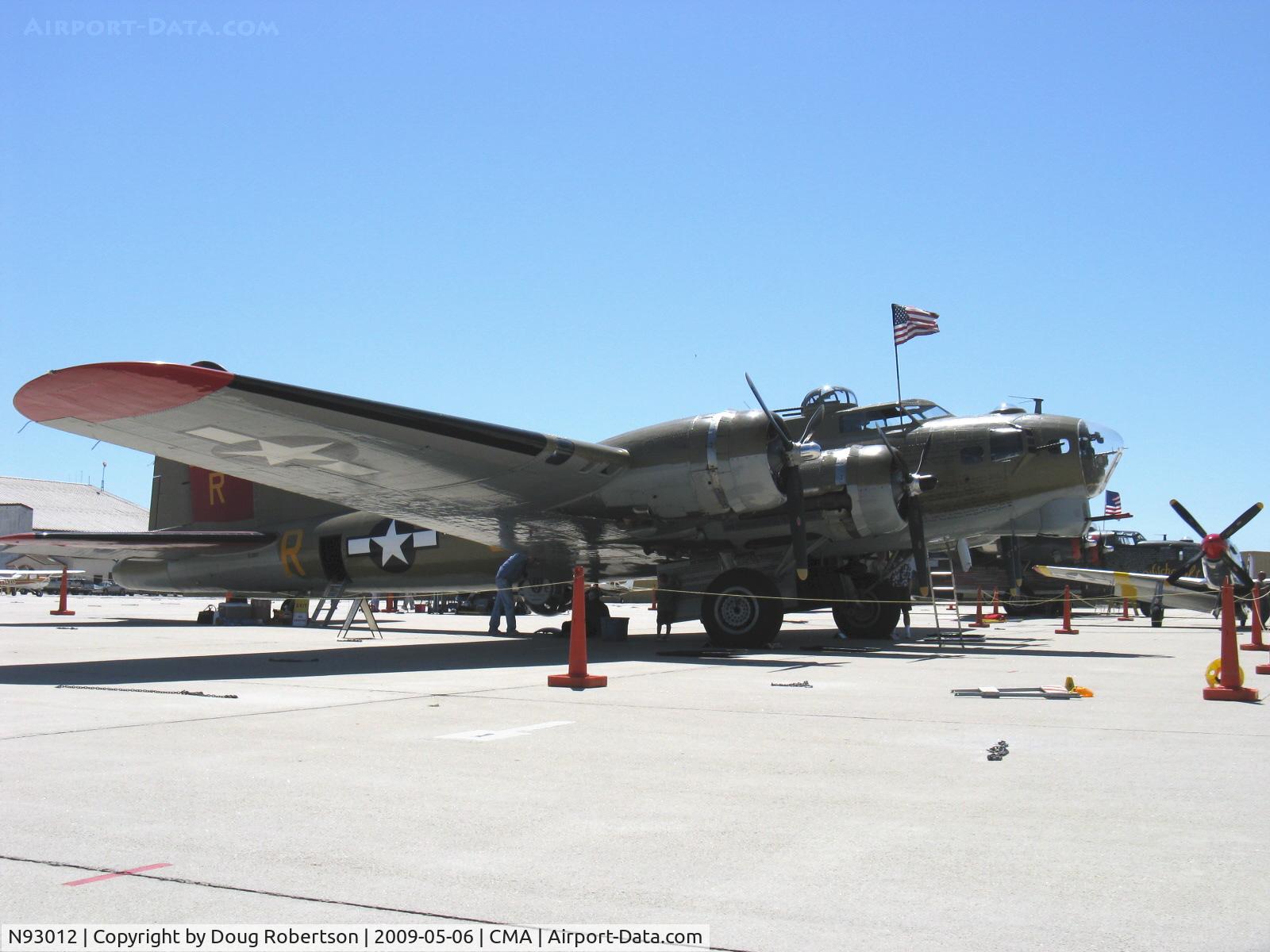 N93012, 1944 Boeing B-17G-30-BO Flying Fortress C/N 32264, 1944 Boeing B-17G FLYING FORTRESS 'NINE O NINE', four Turbocharged Wright Cyclone R-1820-97 1,200 Hp each, Limited/Experimental class