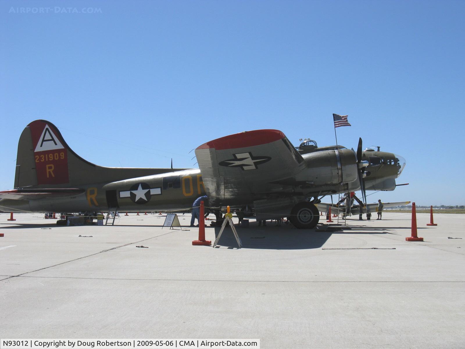 N93012, 1944 Boeing B-17G-30-BO Flying Fortress C/N 32264, 1944 Boeing B-17G FLYING FORTRESS 'NINE O NINE', four Turbocharged Wright Cyclone R-1820-97 1,200 Hp each, Limited/Experimental class