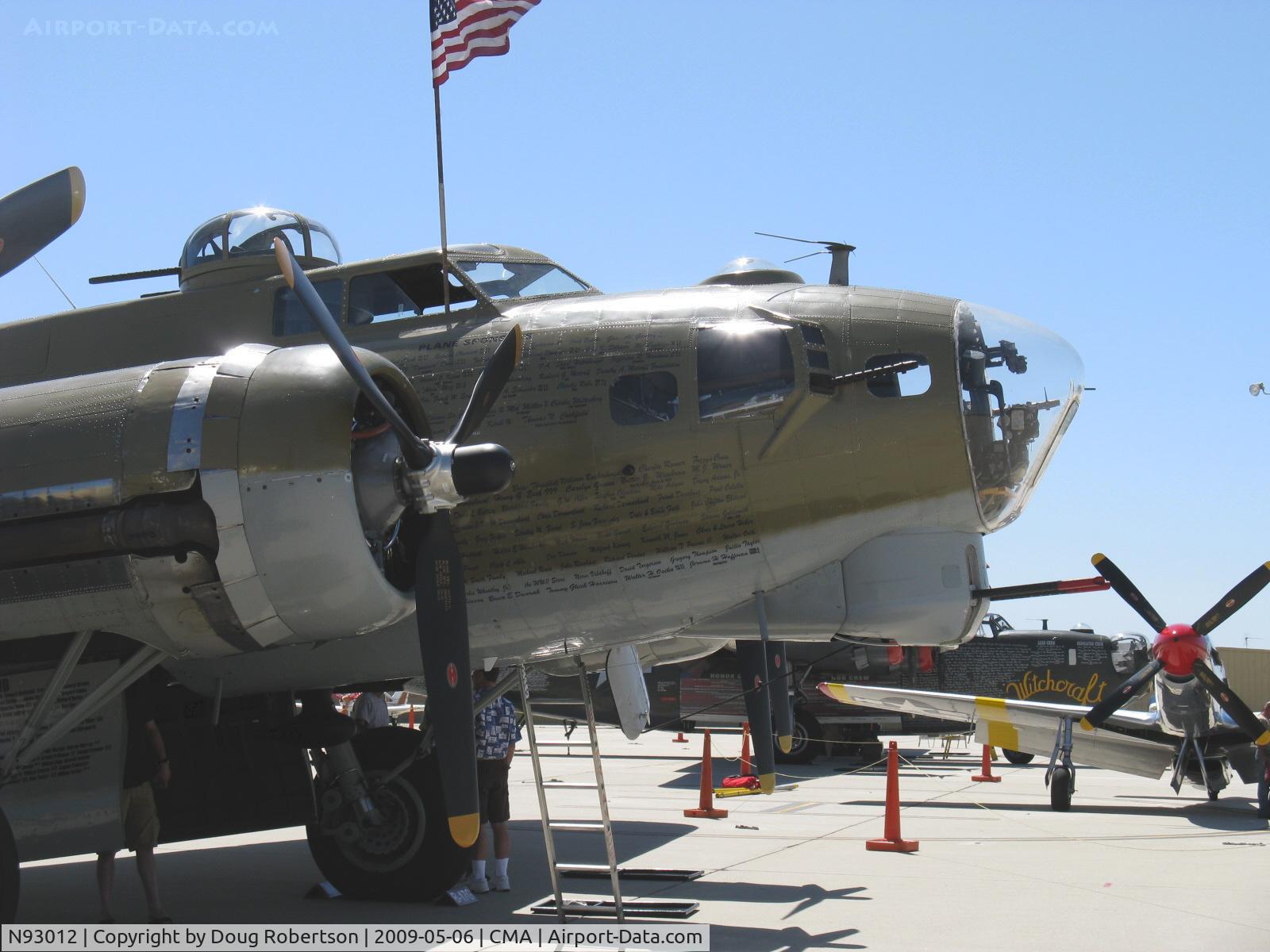 N93012, 1944 Boeing B-17G-30-BO Flying Fortress C/N 32264, 1944 Boeing B-17G FLYING FORTRESS 'NINE O NINE', four Turbocharged Wright Cyclone R-1820-97 1,200 Hp each, Limited/Experimental class