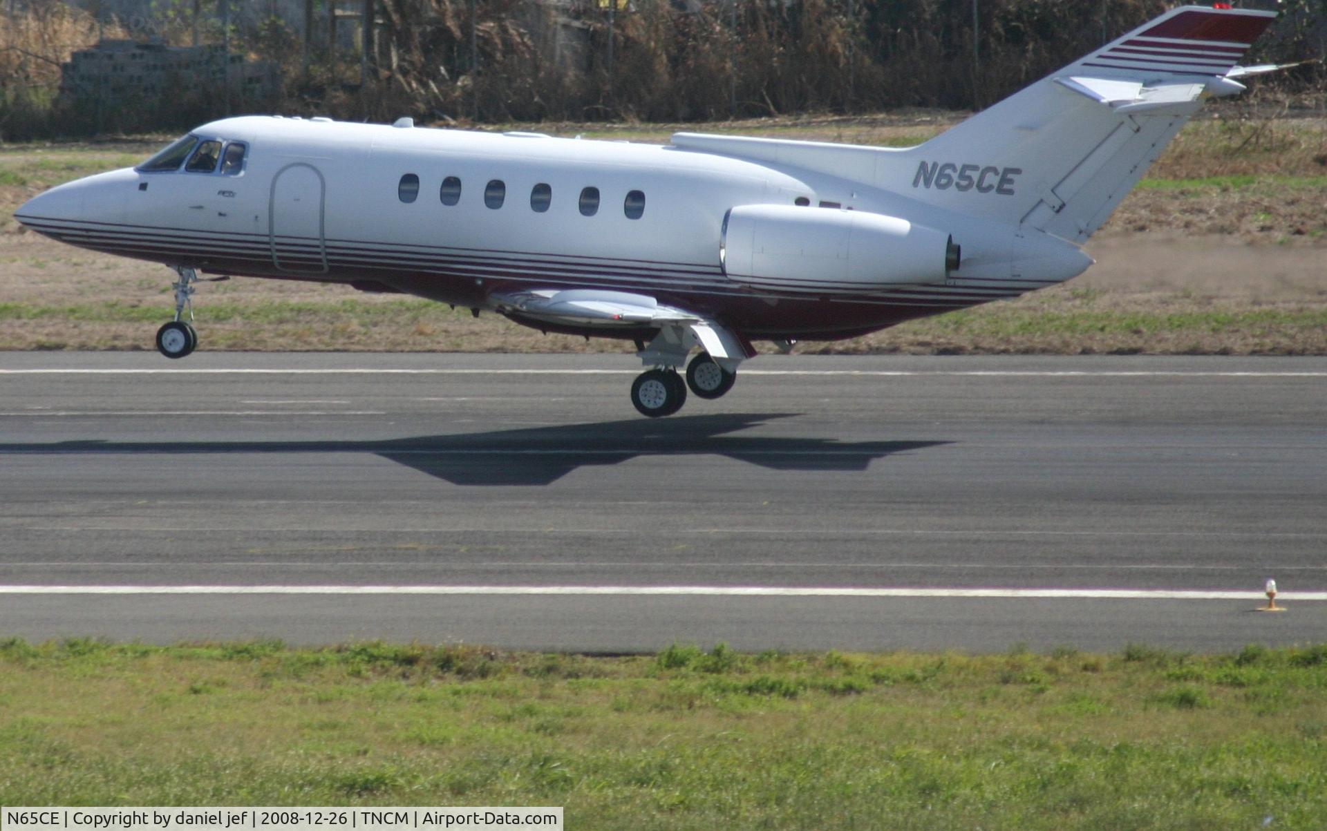 N65CE, 1992 British Aerospace BAe.125-800A C/N 258234, Landing 10