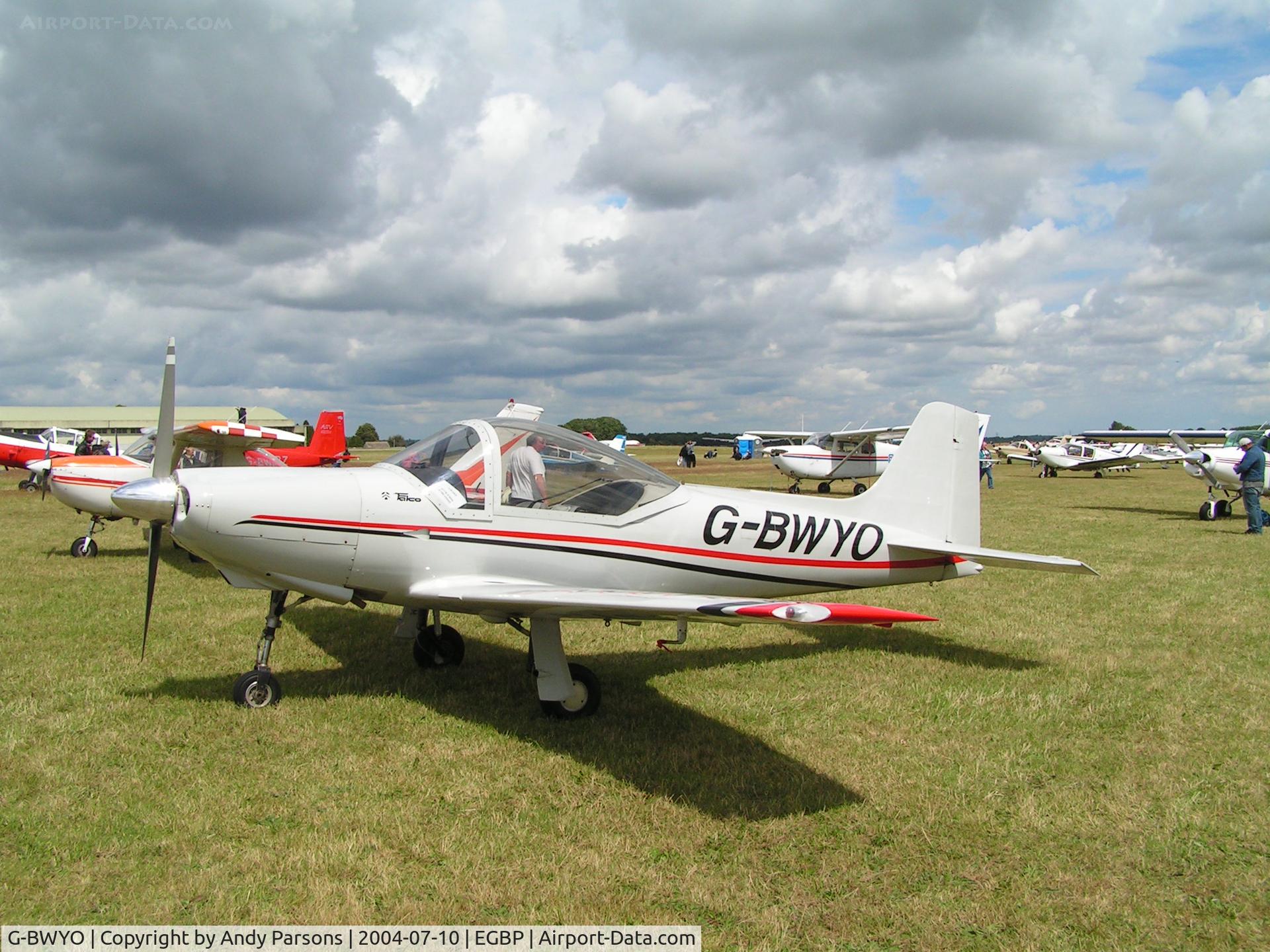 G-BWYO, 1998 Sequoia F-8L Falco C/N PFA 100-10920, AT kemble PFA Rallye 2004