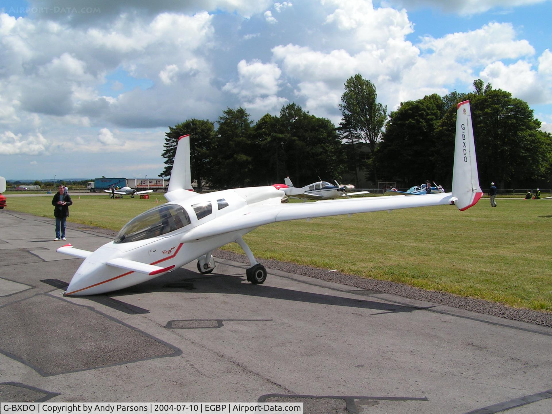 G-BXDO, 1998 Co-Z Cozy Mark III C/N PFA 159-12032, Written off the day after this photo was taken