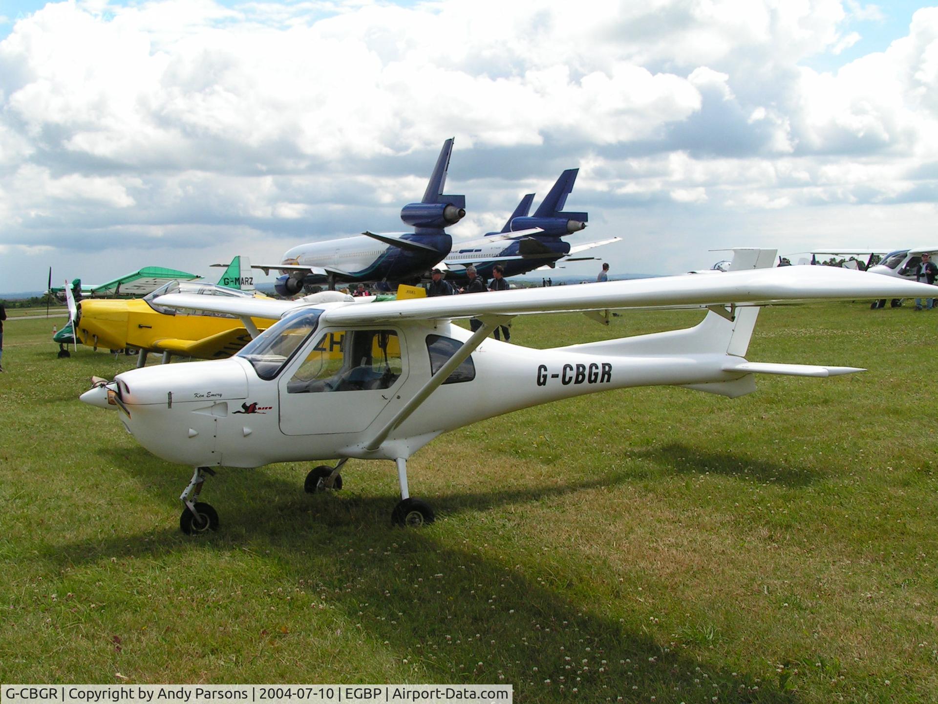 G-CBGR, 2001 Jabiru UL-450 C/N PFA 274A-13682, AT kemble PFA Rallye 2004