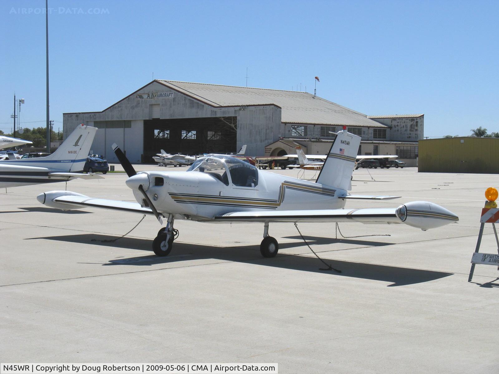 N45WR, Pazmany PL-1 C/N 183, 1986 Raksanyi PAZMANY PL-1 LAMINAR, Lycoming O-320 150 Hp, tip tanks, two place side-by-side, all metal